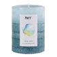 Pier 1 Sea Air Layered 3x4 Pillar Candle